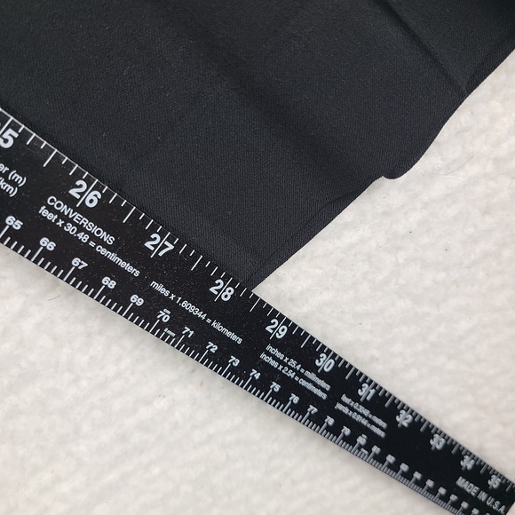 Banana Republic Pants Mens 31x30 Black Tailored Slim Fit Lanificio Wool * - Picture 6 of 14